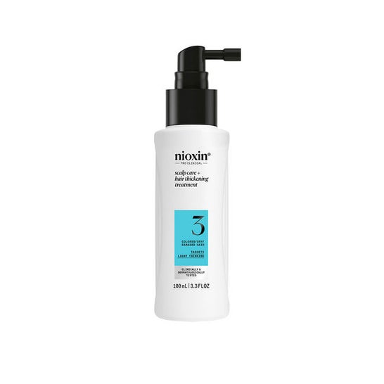 Nioxin System 3 Soro Densificador Cabelo Tingido Leve 100ml