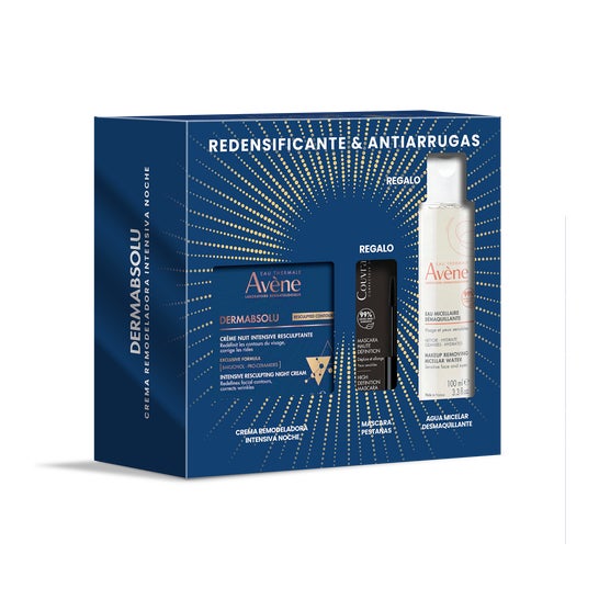 Avène Pack Dermabsolu Noche 50ml + Máscara 3ml + Agua Micelar 100ml