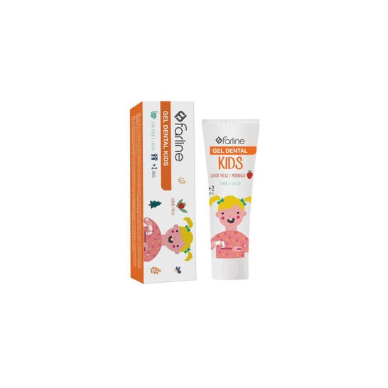 Farline Gel Dentífrico Kids Morango 75 ml