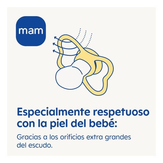 MAM Sil Air Night Sil Soother +16 Meses Neutro MAM Sil Air Night Sil Soother +16 Meses Neutro