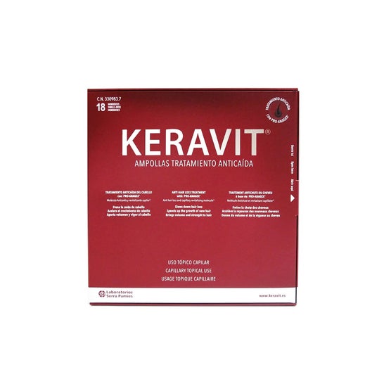 Keravit™ tratamento antiqueda 18amp