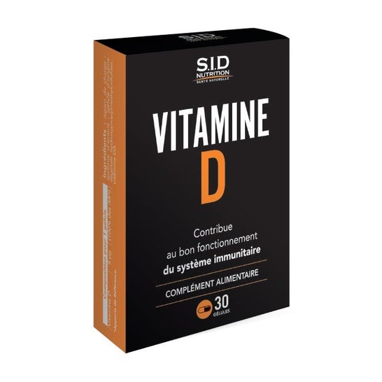 SID Nutrition Vitamina D 30 Cápsulas