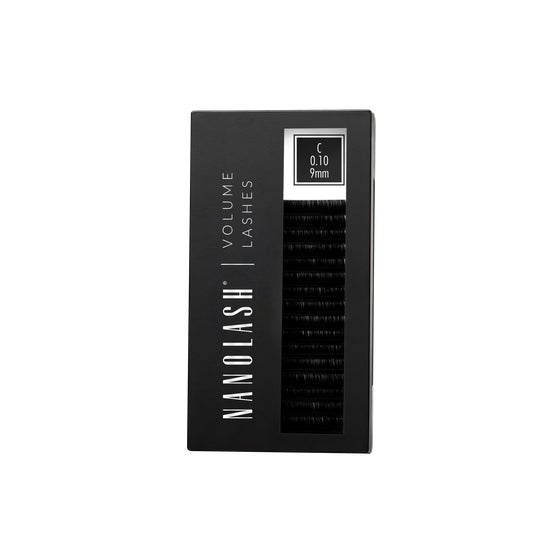 Nanolash Volume Lashes Set Pestanas Postiças 0.10 C 9mm