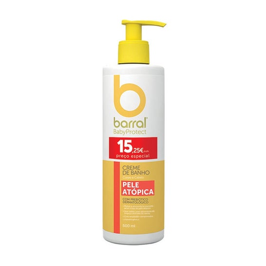 Barral Babyprotec Creme de Banho Pele Atópica 500ml