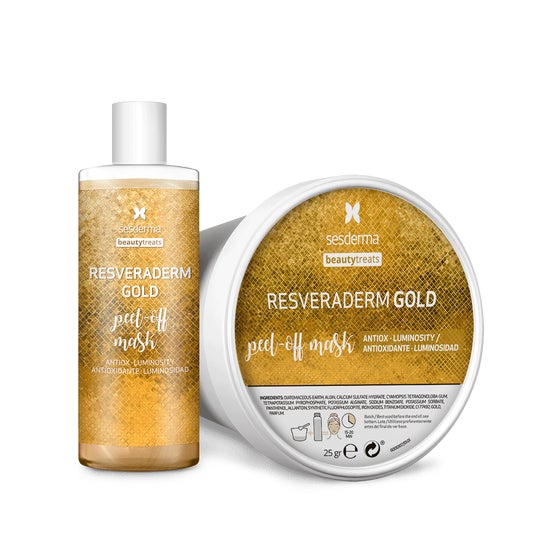 Sesderma Pack Mascarilla Facial Resveraderm Gold 25gr + 75ml