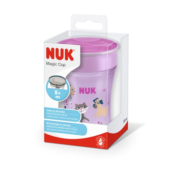 Nuk Evolution Magic Cup Lila +8M 1ud