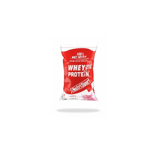 Nutrisportwhey Protein Gold Morango 500 Gr Nutrisport
