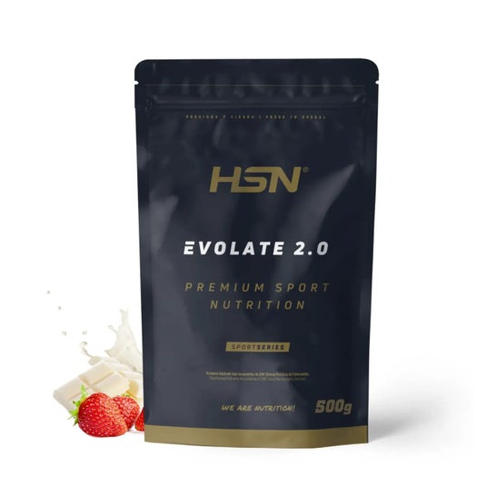 HSN Evolate 2.0 Whey Isolate CFM Chocolate Blanco y Fresa 500g