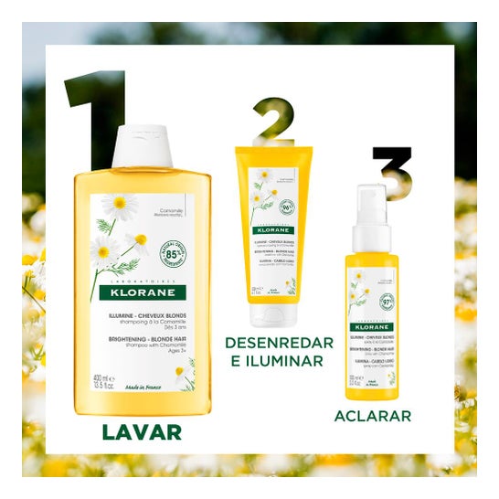 Shampoo Klorane golden reflextions com camomila 200ml