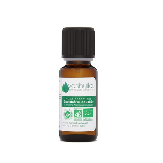 Voshuiles Organic Essential Oil Of Wintergreen Deitado 125ml