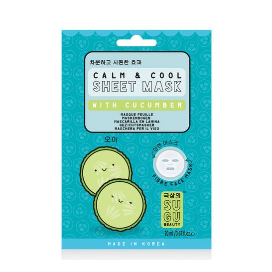 Máscara Facial de Pepino Sugu 100g