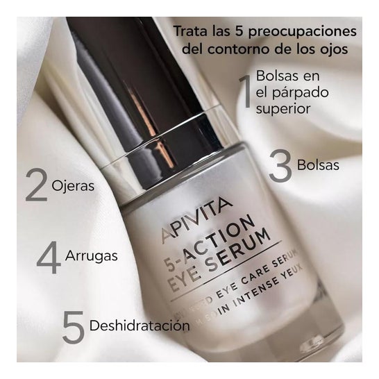 Apivita 5-Action Eye Serum 15ml Apivita 5-Action Eye Serum 15ml