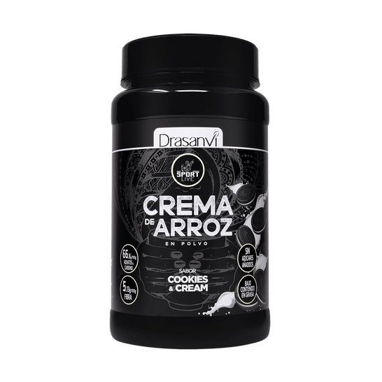 Drasanvi Sport Live Creme de Arroz Cookies & Cream 1000 g