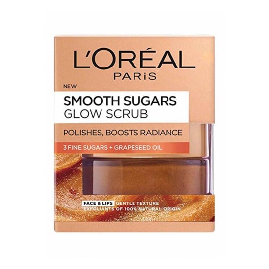 L'Oréal Smooth Sugars Exfoliante Aceite Pepitas de Uva 50ml