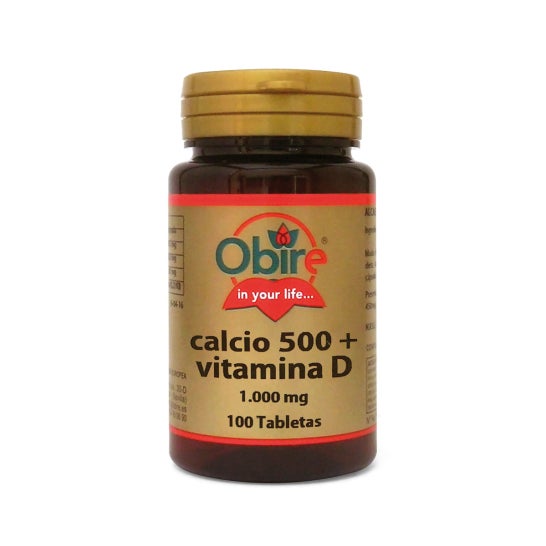 Obire Cálcio + Vitamina D 100comp