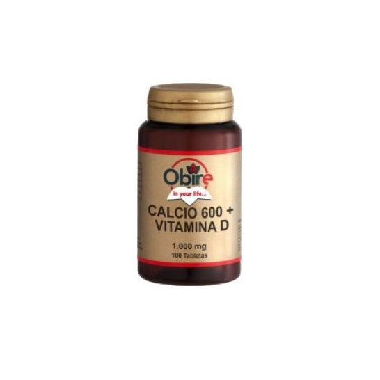 Obire Cálcio + Vitamina D 100comp