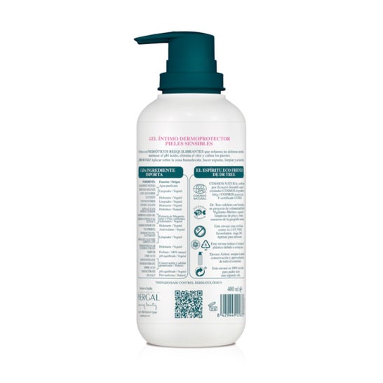 Dr. Tree Intimate Gel Dermoprotector Hipoalergénico Sensitivo 400ml