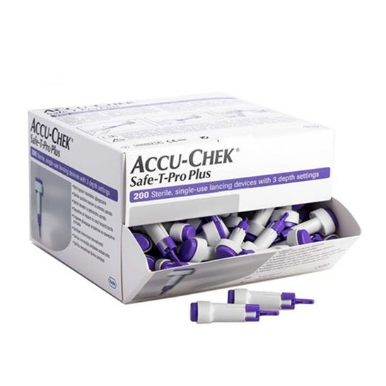 Accu-Chek Safe-T-Pro-Plus 200 pcs