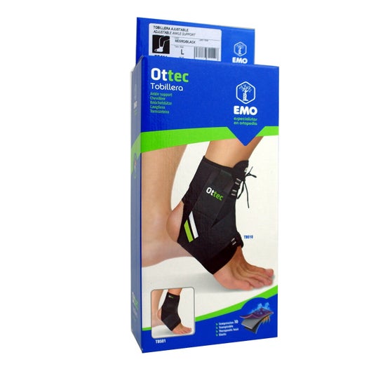 Ottec Emo Ajustável Órtese de Tornozelo T-Xl