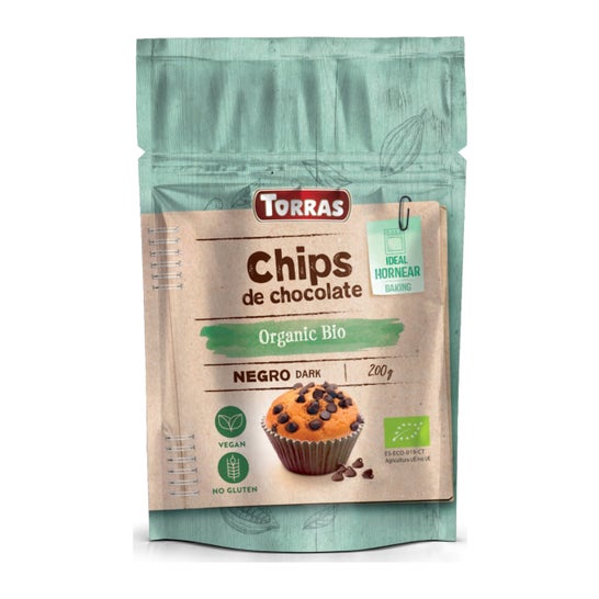 Torras Mini Drops Chocolate Chips 52% Doypack 200g