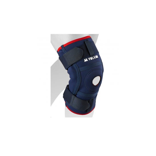 Vulkan knee brace clássico reforço lateral azul T-S