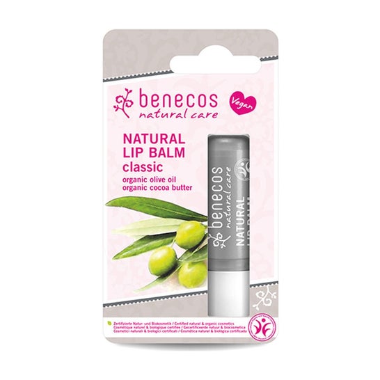 Benecos Cosmeticos Balsamo Labial Vegano Oliva Karite 48g