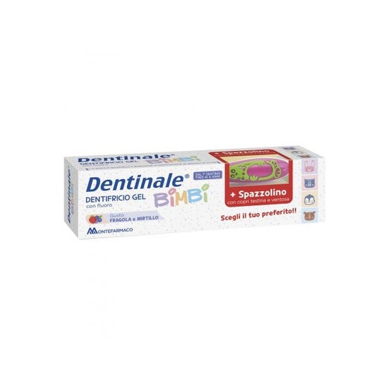 Montefarmaco Dentinale Dentifrico Fluor + Cepillo Set