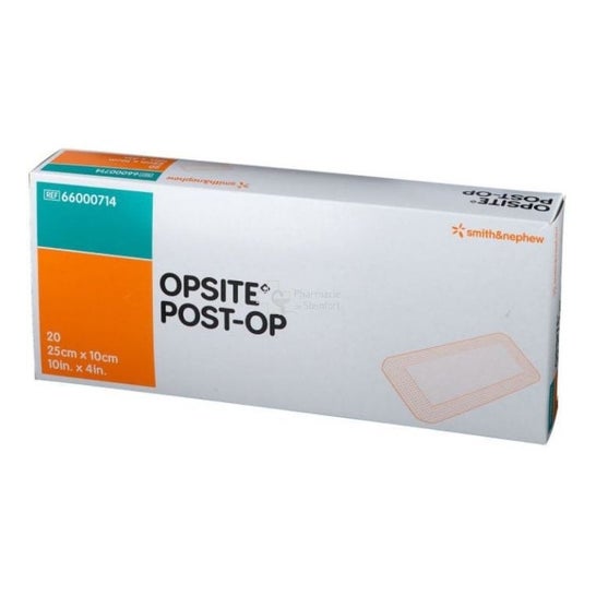 Opsite Post Op Apositos 15,5x8,5cm 20uds