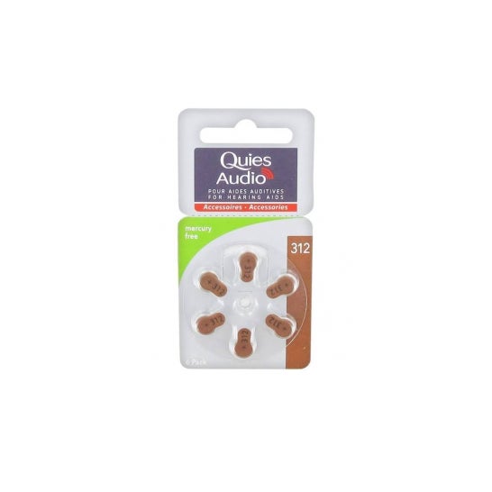 Bateria Auditiva Quies Modelo 312 X6