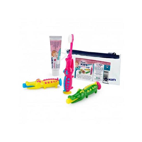 Escova Infantil Kin + Pasta 25ml Escova Infantil Kin + Pasta 25ml