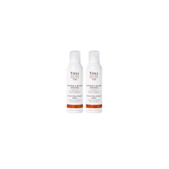 Espuma de barbear caseira Vitry 200mlx2