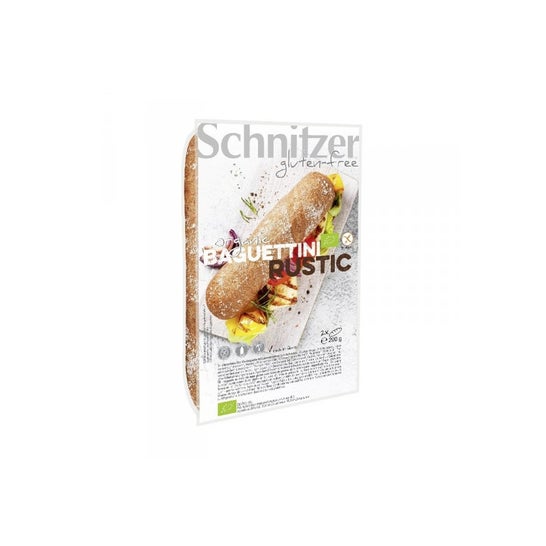 Schnitzer Mini Baguette Rustica Sin Gluten 200g