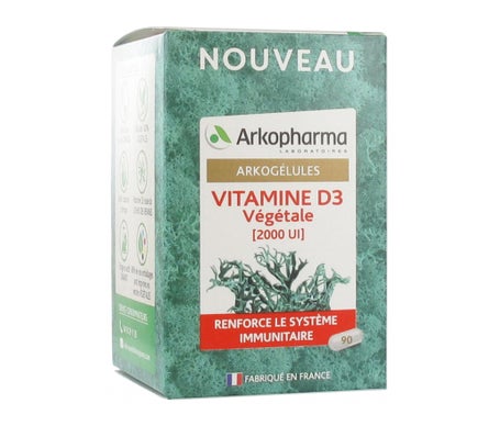 Arkocapsules Vitamina D3 100% Vegetal 45caps