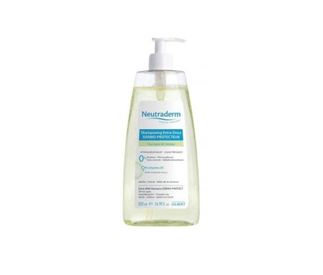 Neutraderm Extra Suave Shampoo Dermo Protector Dermo Protector 500 Ml Frasco Bomba Shampoo
