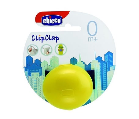 Chicco Clip Clap Portachupetes