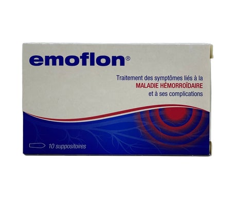 Emoflon Supositorio 10Uds