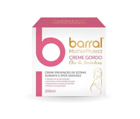 Barral Motherprotect Creme Gordo Prevenção Estrias 200ml