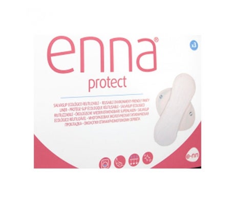 Enna Protect Panty Liner Ecológico Reutilizável 3 pcs