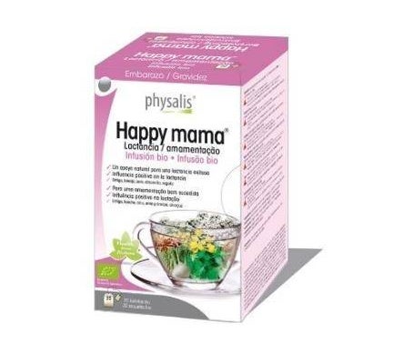Physalis Happy Mama Infusion Bio 20 Filtros