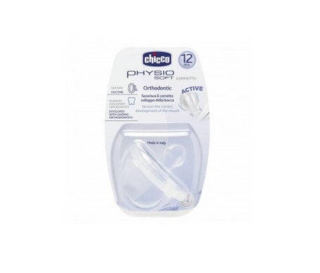 Chicco Physio Soft Silicone Chupeta + 12M 1Ud