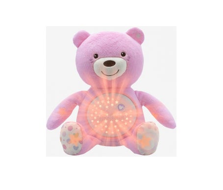 Urso bebé Chicco Projector cor-de-rosa +0m