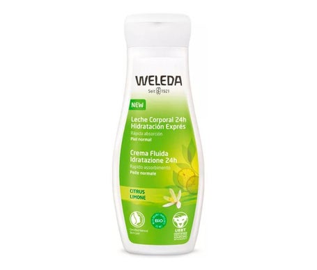 Weleda Leche Corporal 24H Hidratación Exprés De Citrus 200Ml