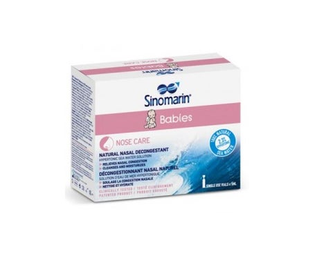 Sinomarin® Limpeza nasal para bebés 24 doses únicas