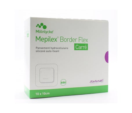 Mepilex Border Flex Carré 10x10cm 16 unidades