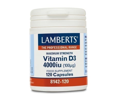 Lamberts Vitamina D3 4000 Ui (100Μg) 120 Comprimidos