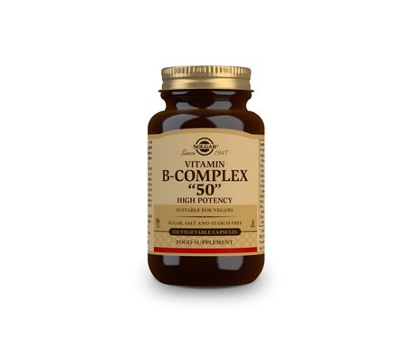 Solgar Vitamin B Complex 50 High Potency 100caps