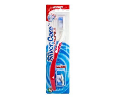 Perfetti Van Melle Silver Care Plus Kit Cepillo Dental + Cabezal