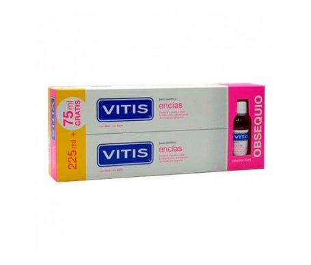Vitis Gingival Pack 2x150ml + Mini-lavagem Bucal