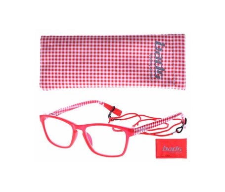 Bads Gafas Ref166Ro300 Cuadros Rojos +3.00 1ud
