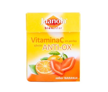 Juanola™ cápsulas moles de vitamina C sabor laranja 25g